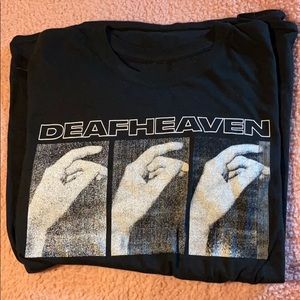 Black Deafheaven Band Tshirt Medium